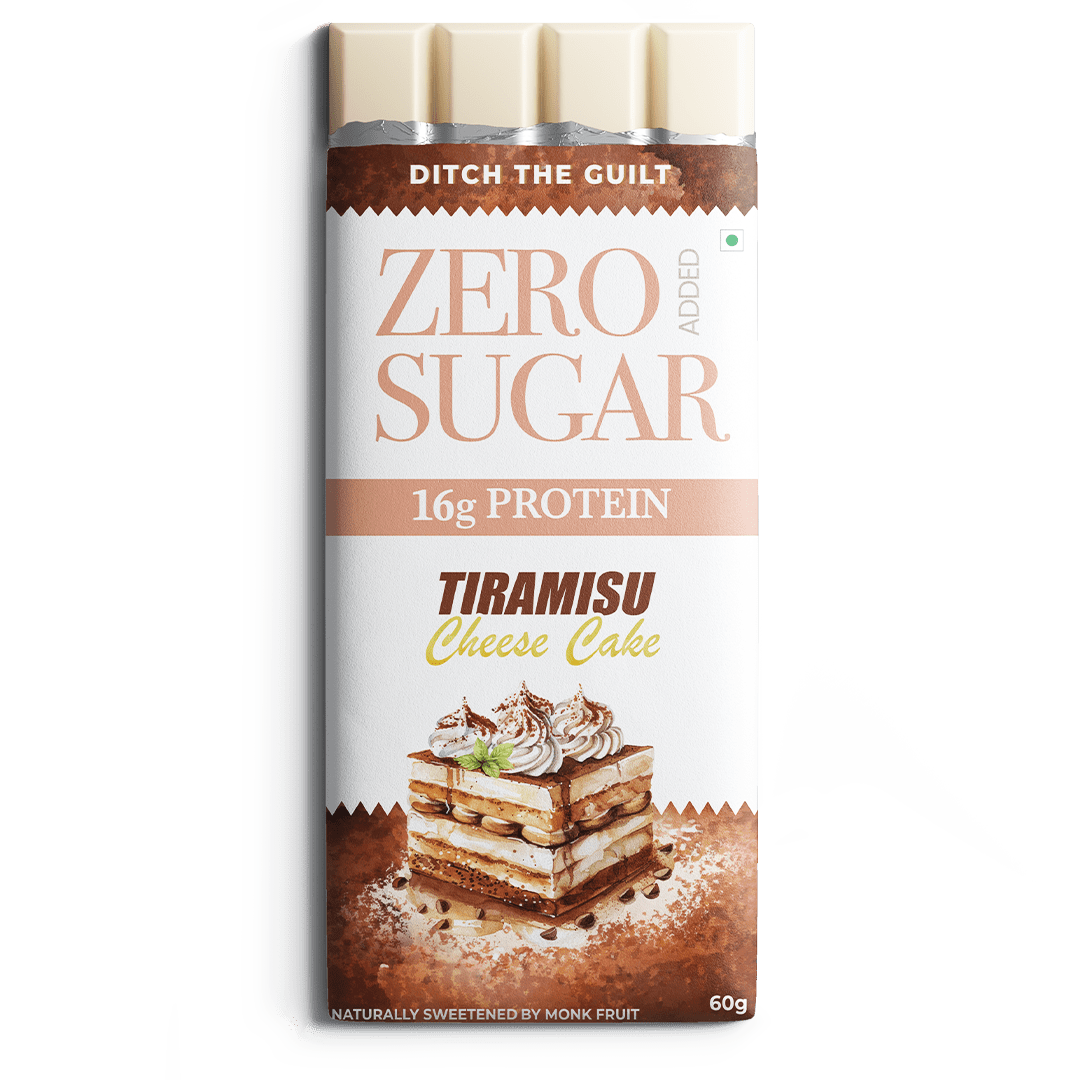 Tiramisu Cheese Cake - White Chocolate - TruNativ Whey Protein - Sugar Free - 60g